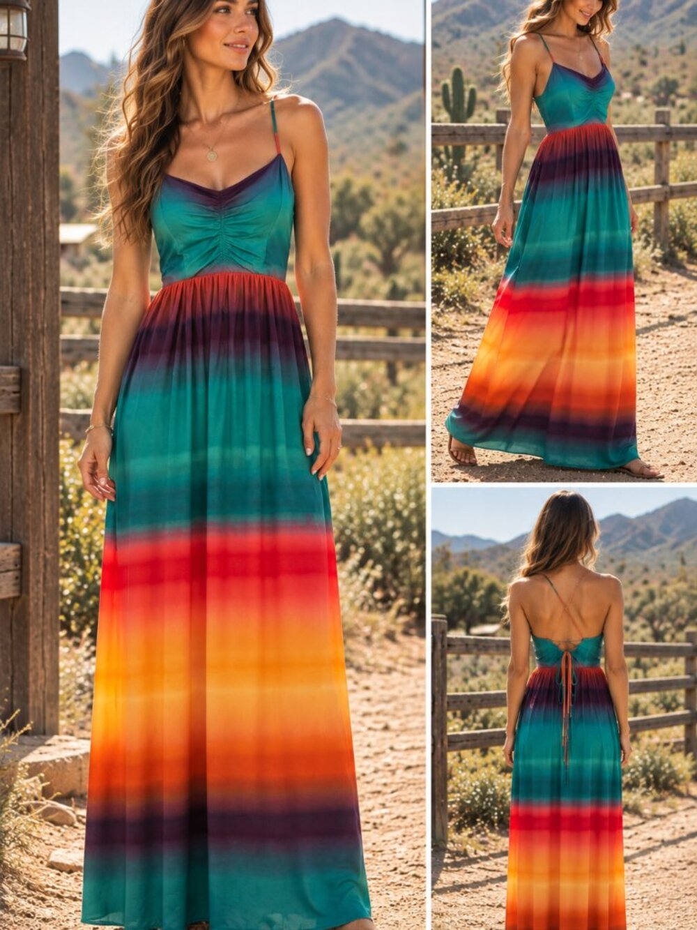 Wrangler Retro Maxi Dress – Size M – NWT